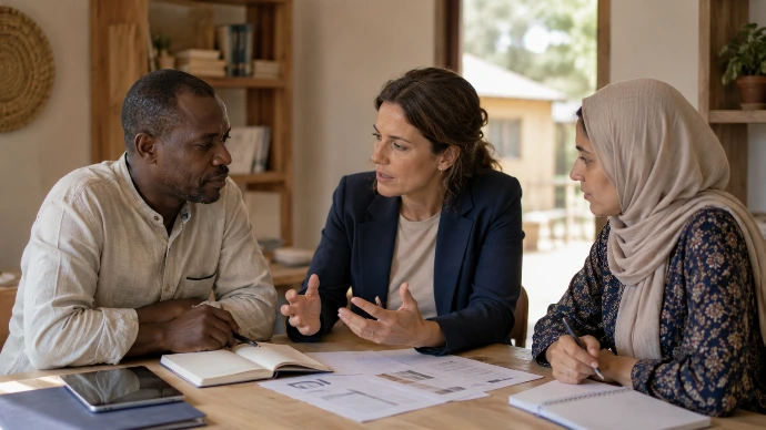 Réunion professionnelle autour de l’accès aux services financiers et de l’inclusion financière