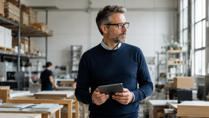 Dirigeant de PME en croissance confronté à l’évolution de ses pratiques internes.